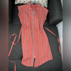 Express size XS button and tie dress